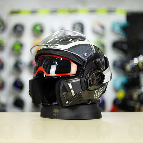 Mũ lật hàm LS2 FF900 Valiant II Xước Bóng Orbit Lật Hàm FREESHIP