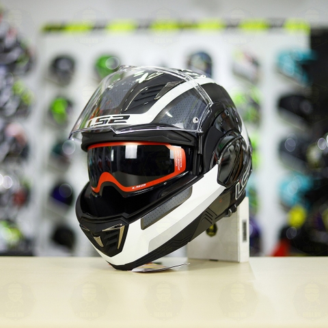 Mũ lật hàm LS2 FF900 Valiant II Xước Bóng Orbit Lật Hàm FREESHIP