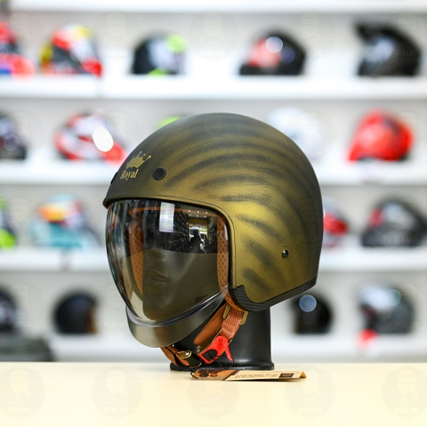 Mũ 3/4 Royal M139 Đồng Xước Nhám FREESHIP