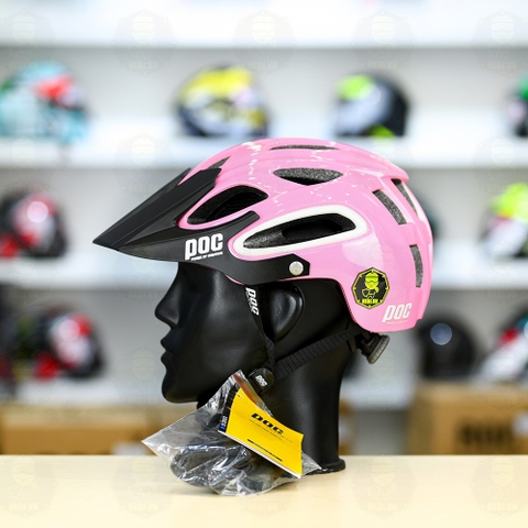 Nón Thể Thao POC P07 Hồng Bóng  Freesize FREESHIP