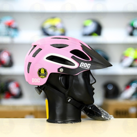 Nón Thể Thao POC P07 Hồng Nhám  Freesize FREESHIP