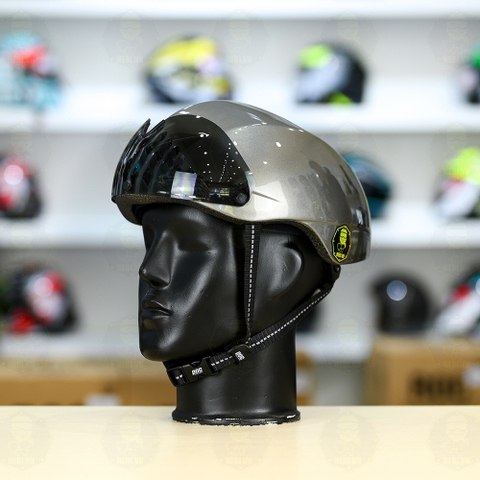 Nón POC Falcon Xám Titanium Bóng FREESHIP