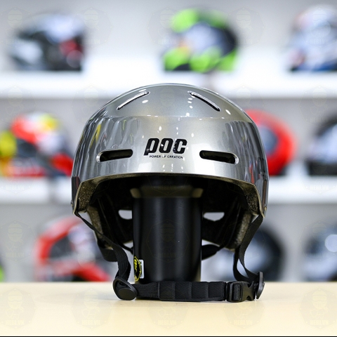 Nón Bảo Hiểm POC P05 Freesize FREESHIP - Xám Titanium Bóng