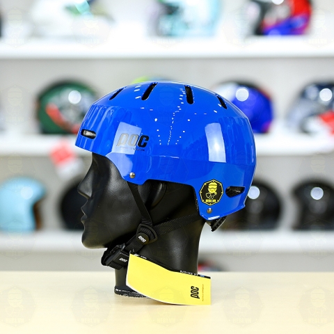 Nón Bảo Hiểm POC P05 Freesize FREESHIP - Xanh Dương Bóng