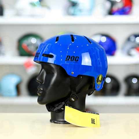 Nón Bảo Hiểm POC P05 Freesize FREESHIP - Xanh Dương Bóng