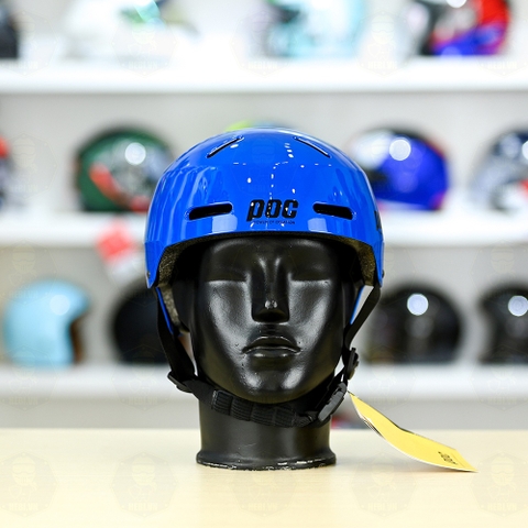 Nón Bảo Hiểm POC P05 Freesize FREESHIP - Xanh Dương Bóng