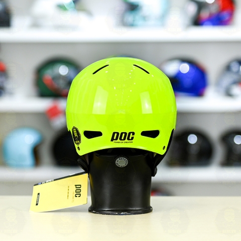 Nón Bảo Hiểm POC P05 Freesize FREESHIP - Xanh Neon Bóng
