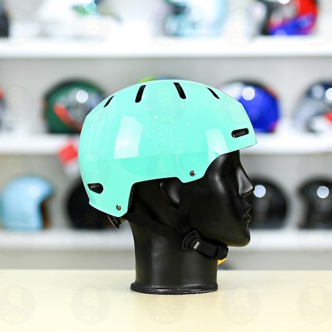 Nón Bảo Hiểm POC P05 Freesize FREESHIP - Xanh Ngọc Mint Bóng