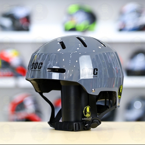 Nón Bảo Hiểm POC P05 Freesize FREESHIP - Xi Măng Bóng