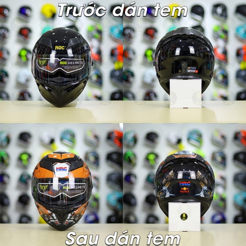 Tem Decal Honda Winner Cam Cho Nón Fullface - Không Nón - FREESHIP