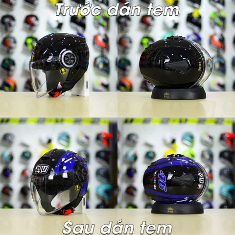 Tem Decal AGV Blade cho ROC 06 Xanh GP - Freeship