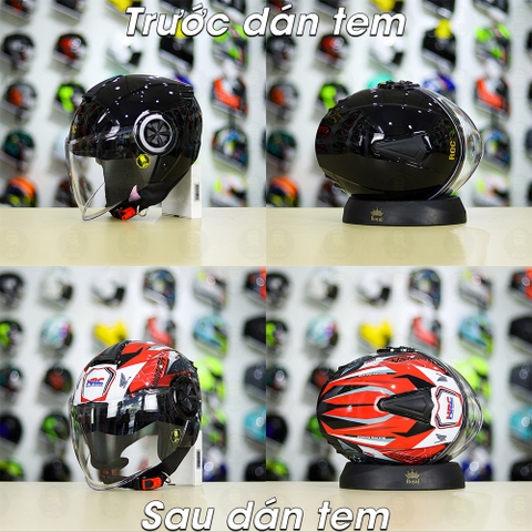 Tem Decal Winner X Red cho ROC 06/ YOHE 851 - FREESHIP