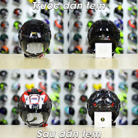 Tem Decal Winner X Red cho ROC 06/ YOHE 851 - FREESHIP