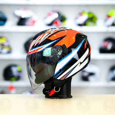 Mũ 3/4 ROC 07 BASANI 2 Kính Nhỏ Gọn Nhẹ FREESHIP