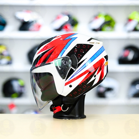 Mũ 3/4 ROC 07 Kasma Dragon Boy 2 Kính Nhỏ Gọn Nhẹ FREESHIP