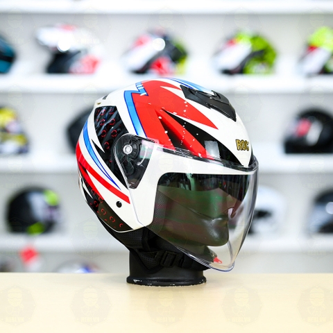 Mũ 3/4 ROC 07 Kasma Dragon Boy 2 Kính Nhỏ Gọn Nhẹ FREESHIP
