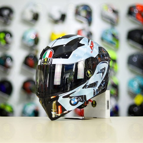 Mũ Royal M138b Đen Bóng + Tặng Dán Tem Decal BMW Bạc FREESHIP