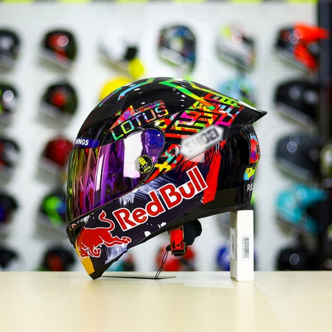 Mũ Royal M138b Đen Bóng + Tặng Dán Tem Decal Shoei M93 V2 Water Color Đa Sắc FREESHIP