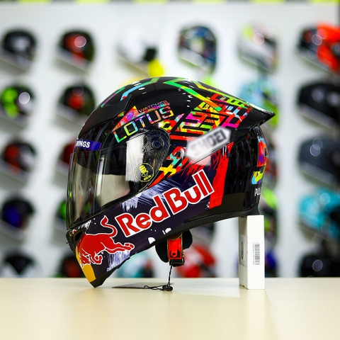 Mũ Royal M138b Đen Bóng + Tặng Dán Tem Decal Shoei M93 V2 Water Color Đa Sắc FREESHIP