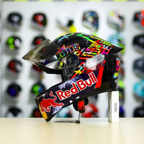 Mũ Royal M138b Đen Bóng + Tặng Dán Tem Decal Shoei M93 V2 Water Color Đa Sắc FREESHIP