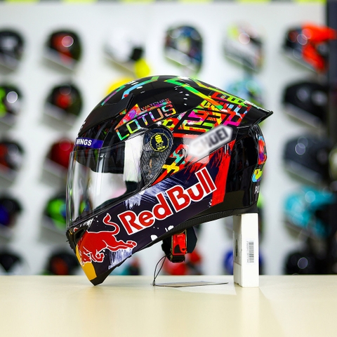 Mũ Royal M138b Đen Bóng + Tặng Dán Tem Decal Shoei M93 V2 Water Color Đa Sắc FREESHIP