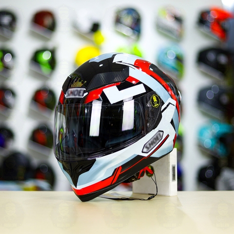 Mũ Royal M138b Đen Bóng + Tặng Dán Tem Decal Shoei BRINK Xám Bạc Đỏ FREESHIP