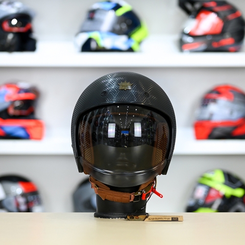 Mũ 3/4 Royal M139 Vân Carbon Nhám FREESHIP