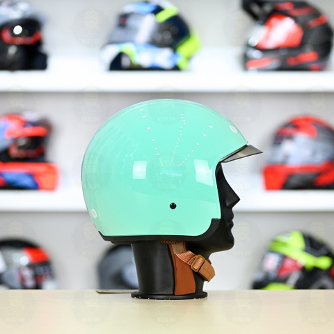 Mũ 3/4 Royal M139 Xanh Ngọc Pastel FREESHIP