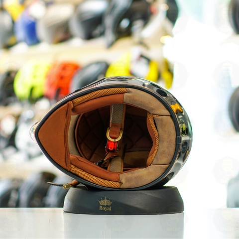 Mũ Fullface Royal M141K Vàng Bóng  FREESHIP