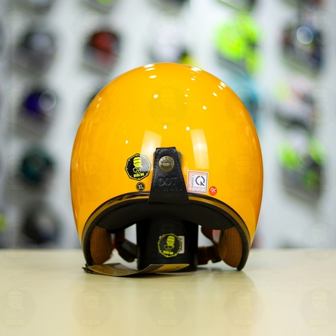 Mũ 3/4 ROYAL M20C Ruby Vàng Bóng FREESHIP