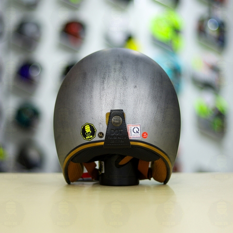 Mũ 3/4 ROYAL M20C Ruby Xám Xước Nhám FREESHIP