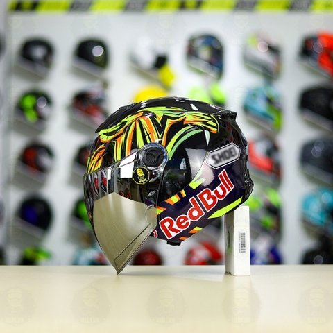 Mũ 3/4 ROYAL XH01 + Dán Tem Decal Shoei KURAMA FREESHIP