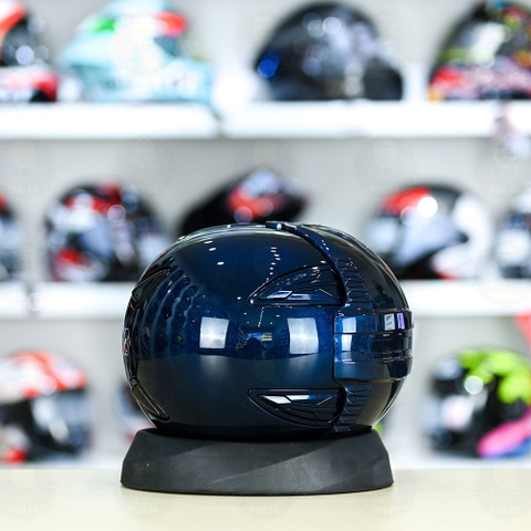 Mũ 1/2 Sunda 135D Xanh Dương Bóng FREESIZE