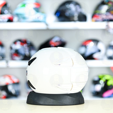 Mũ 1/2 Sunda 135D Trắng Bóng FREESIZE