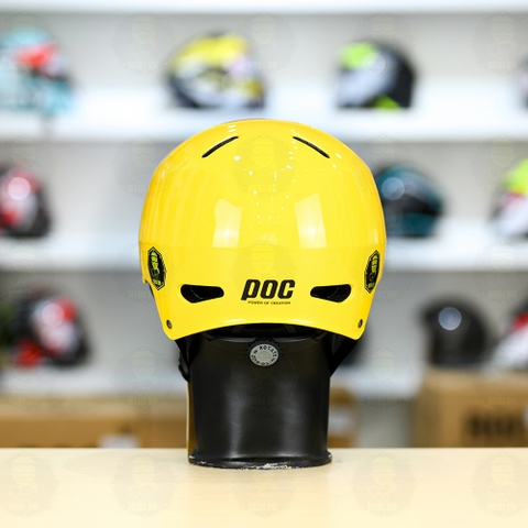 Nón Bảo Hiểm POC P05 Freesize FREESHIP - Vàng Bóng
