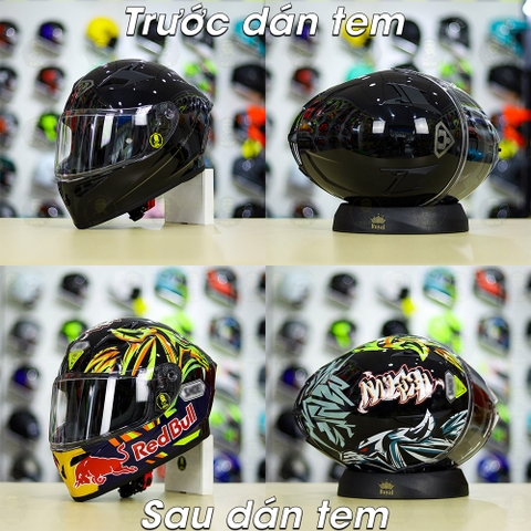 Tem Decal Shoei KURAMA