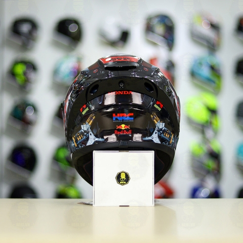 Full Combo Mũ EGO E81 Tem Decal Honda CBR Red FREESHIP