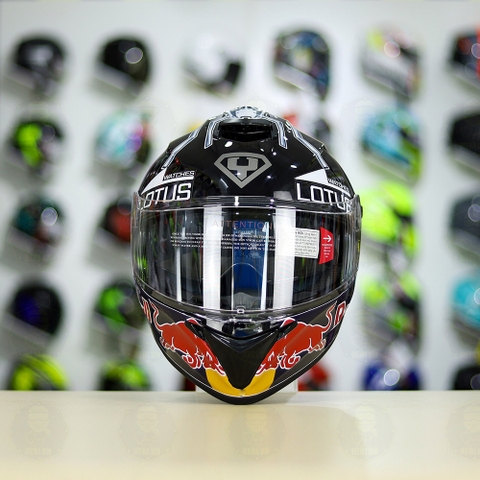 Mũ Fullface EGO E81 Đen Bóng + Dán Tem Decal SHOEI M93 V2 Silver FREESHIP