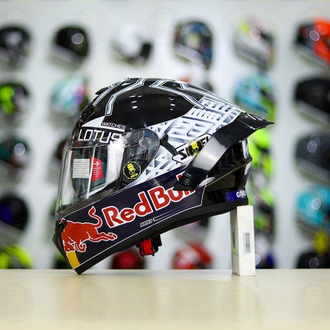 Mũ Fullface EGO E81 Đen Bóng +Tem Decal SHOEI M93 V2 Silver FREESHIP