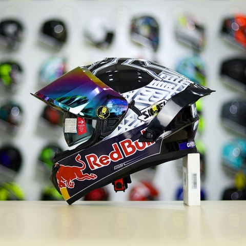 Mũ Fullface EGO E81 Đen Bóng +Tem Decal SHOEI M93 V2 Silver FREESHIP