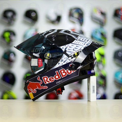 Mũ Fullface EGO E81 Đen Bóng +Tem Decal SHOEI M93 V2 Silver FREESHIP