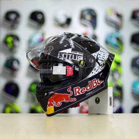 Mũ Fullface EGO E81 Đen Bóng +Tem Decal SHOEI M93 V2 Silver FREESHIP