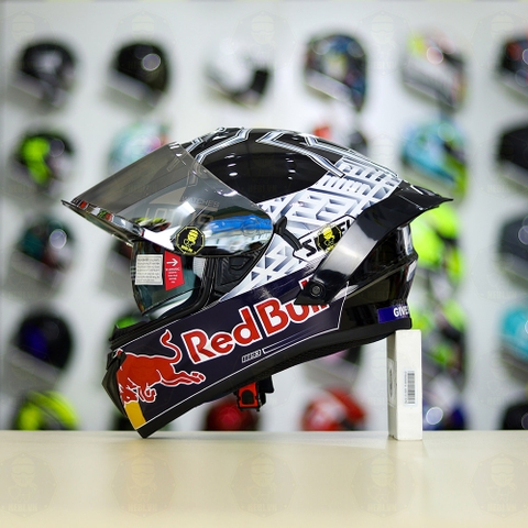 Mũ Fullface EGO E81 Đen Bóng +Tem Decal SHOEI M93 V2 Silver FREESHIP