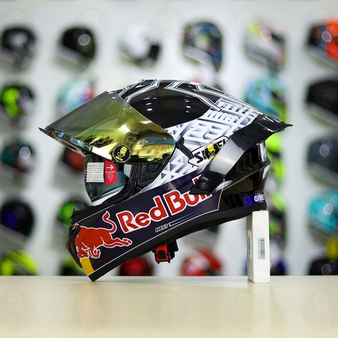 Mũ Fullface EGO E81 Đen Bóng +Tem Decal SHOEI M93 V2 Silver FREESHIP