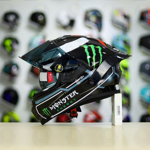 Full Combo Mũ EGO E81 Tem Decal SHARK Race Pro Lorenzo FREESHIP