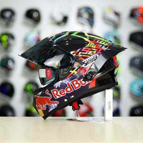 Full Combo Mũ EGO E81 Tem Decal Shoei M93 Water Color FREESHIP