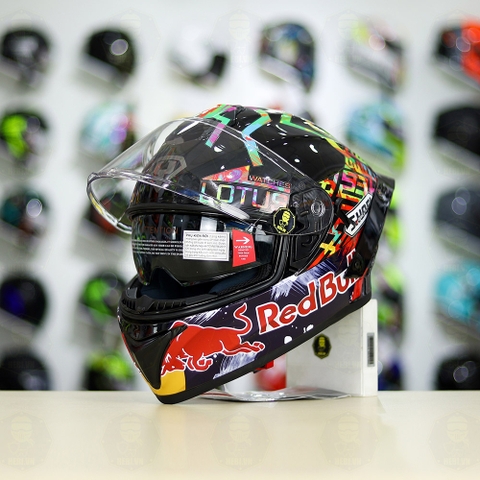 Full Combo Mũ EGO E81 Tem Decal Shoei M93 Water Color FREESHIP