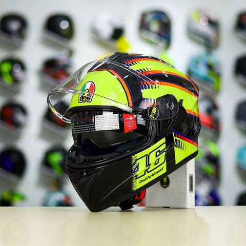 Mũ Fullface EGO E81 Đen Bóng + Dán Tem Decal AGV SOLELUNA FREESHIP