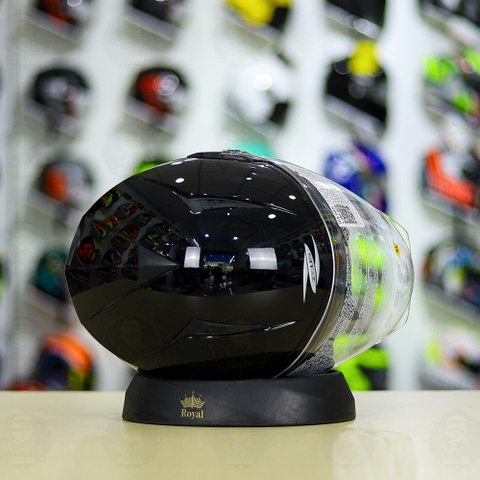 Mũ 3/4 Zeus 205 Đen Bóng FREESHIP