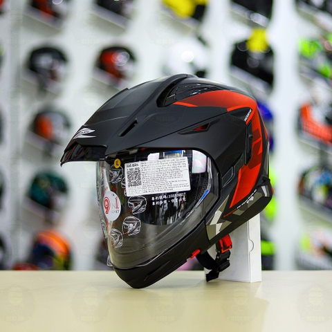 Full Bộ Mũ Zeus 613b + Mái Che + Hàm Camo Đỏ Nhám FREESHIP